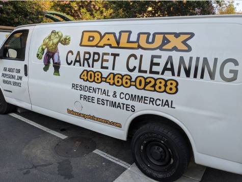 Dalux Carpet Cleaning Van